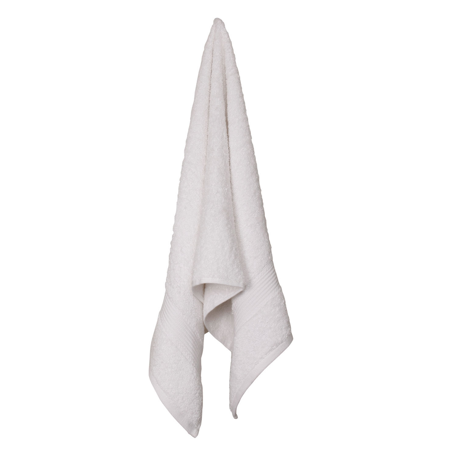 Set 2 Toallas Florentino 100% Algodon Blanco image number 1.0