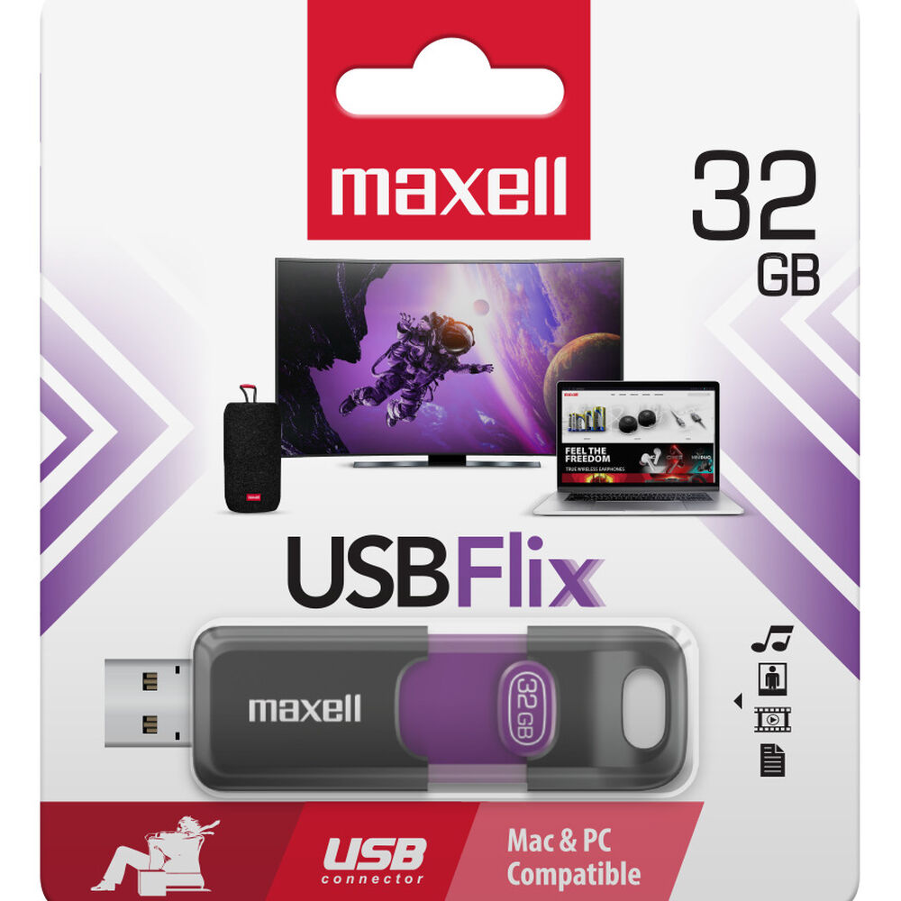 Pack 3 Pendrive Maxell Flix 32gb 2.0 image number 3.0