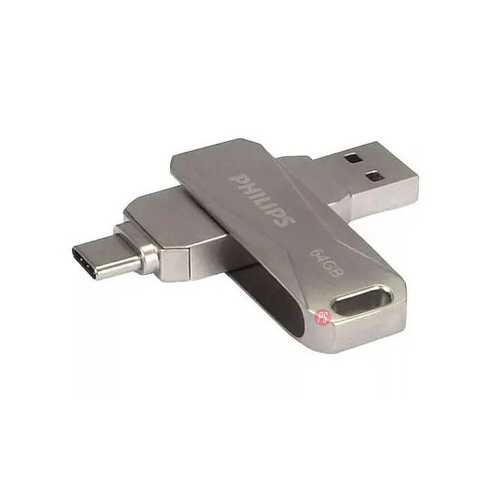 Pendrive Philips Snap 64gb Usb 3.0 Y Tipo C Fm64dc125b - Ps image number 1.0