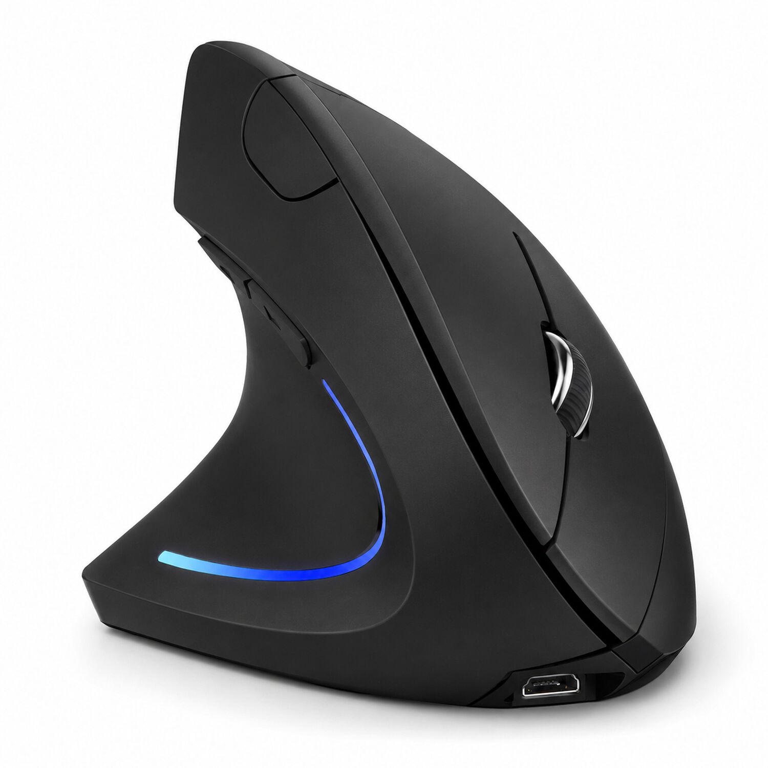 Mouse Vertical Inal&aacute;mbrico Ergon&oacute;mico Recargable 2.4 Ghz Pro image number 1.0