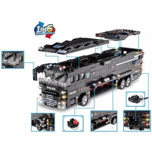 Armable Bus De Combate Swat Woma