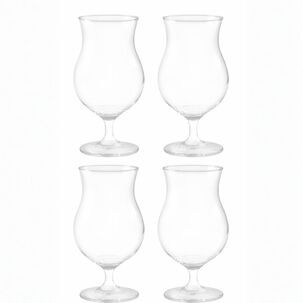 Set 4 Copas Cerveceras Premium Praga 442ml Cristar Beer