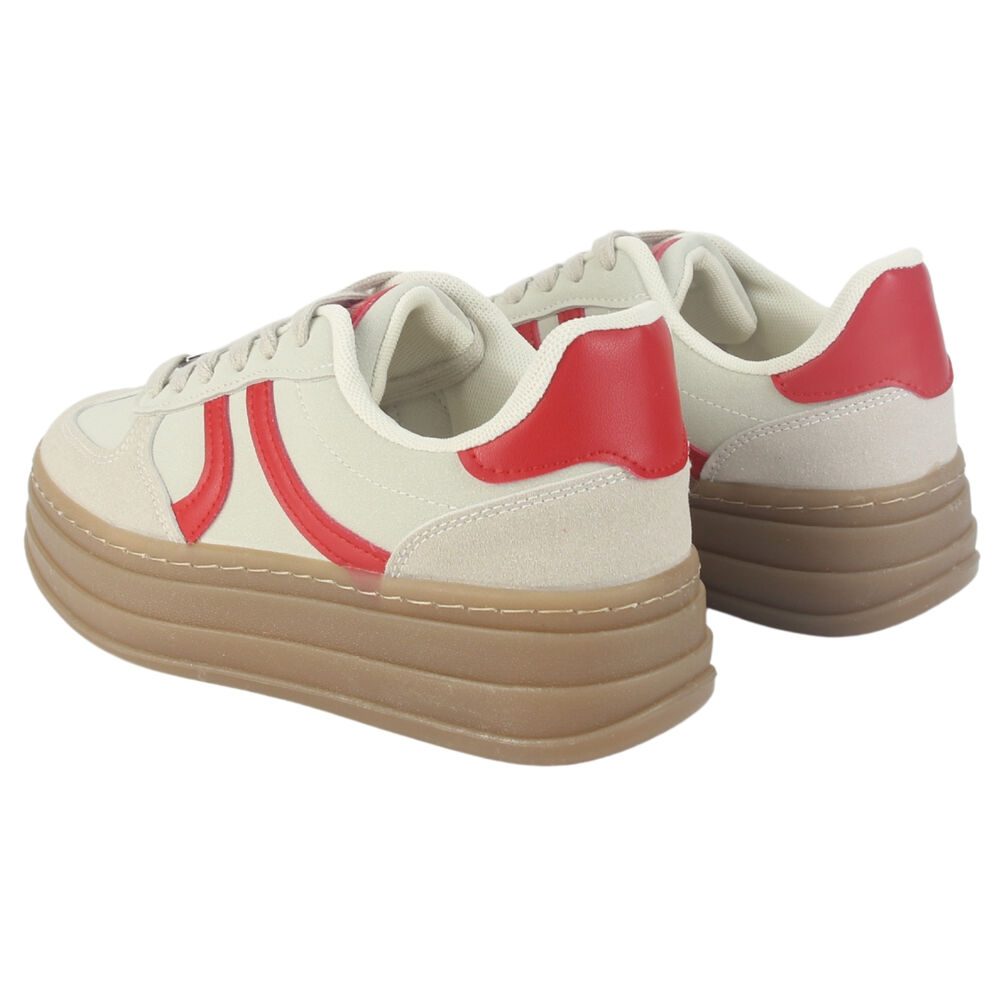 Zapatilla Chalada Mujer Andy-15 Beige Urbano image number 5.0