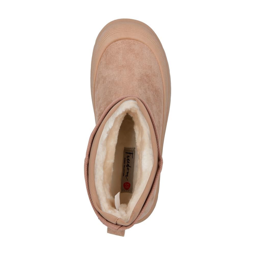 Bota Mujer Freedom Beige image number 4.0