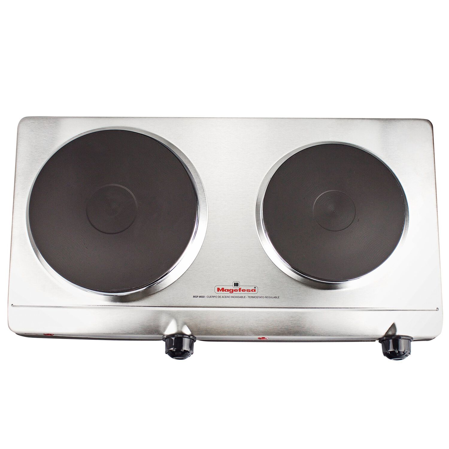 Cocina Electrica Magefesa Dinamic Inox Duo Mgf8022 image number 2.0