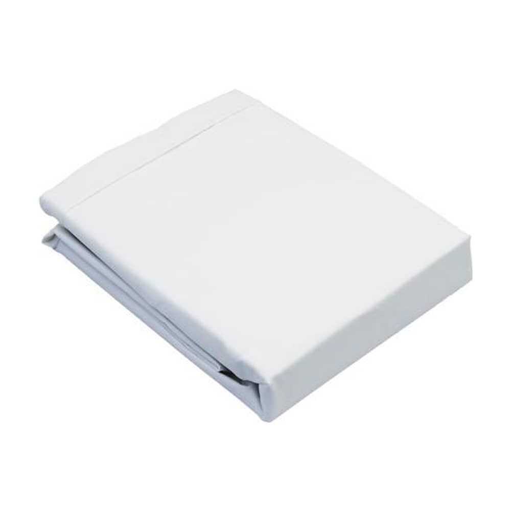 Sabana Andes 144 Hilos Lisa Blanco 2 Plazas image number 1.0