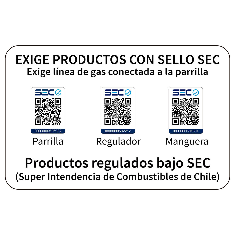 Parrilla A Gas 6 Quemadores Texas Black image number 6.0