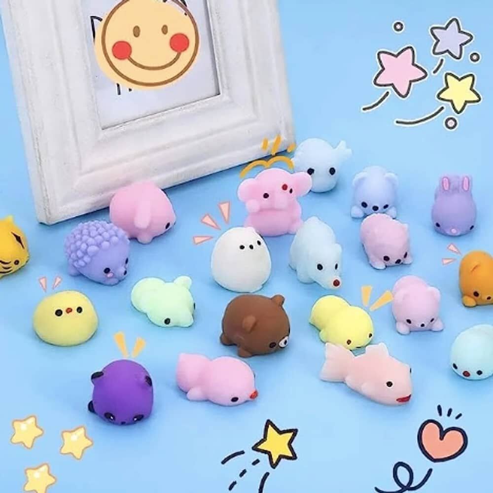 Pack 36 Unids Squishys Antiestress Mochi Juguete Surtidos image number 1.0