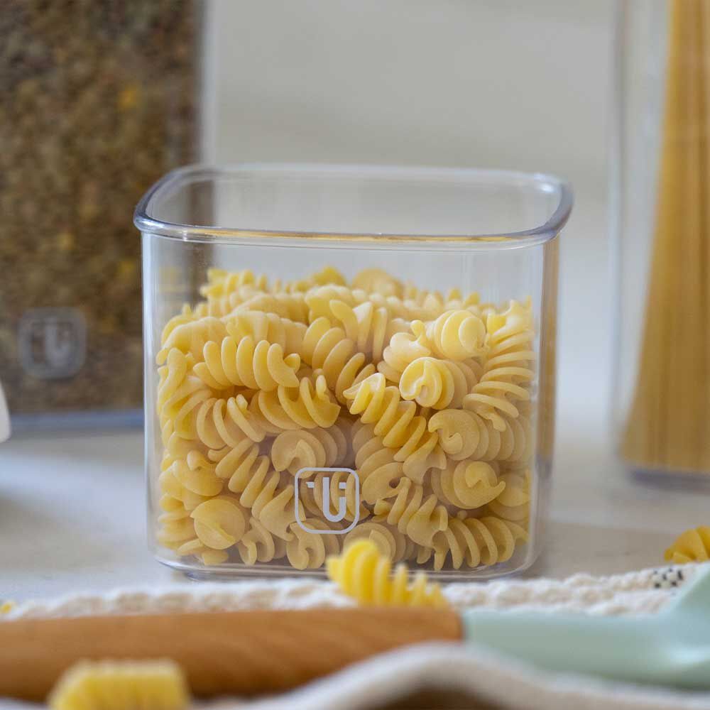 Pack 10 Contenedores Herm&eacute;ticos Pl&aacute;stico Blanco Simplit image number 4.0