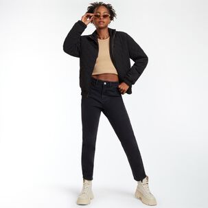 Jeans Basta Doblada Tiro Alto Skinny Mujer Rolly Go