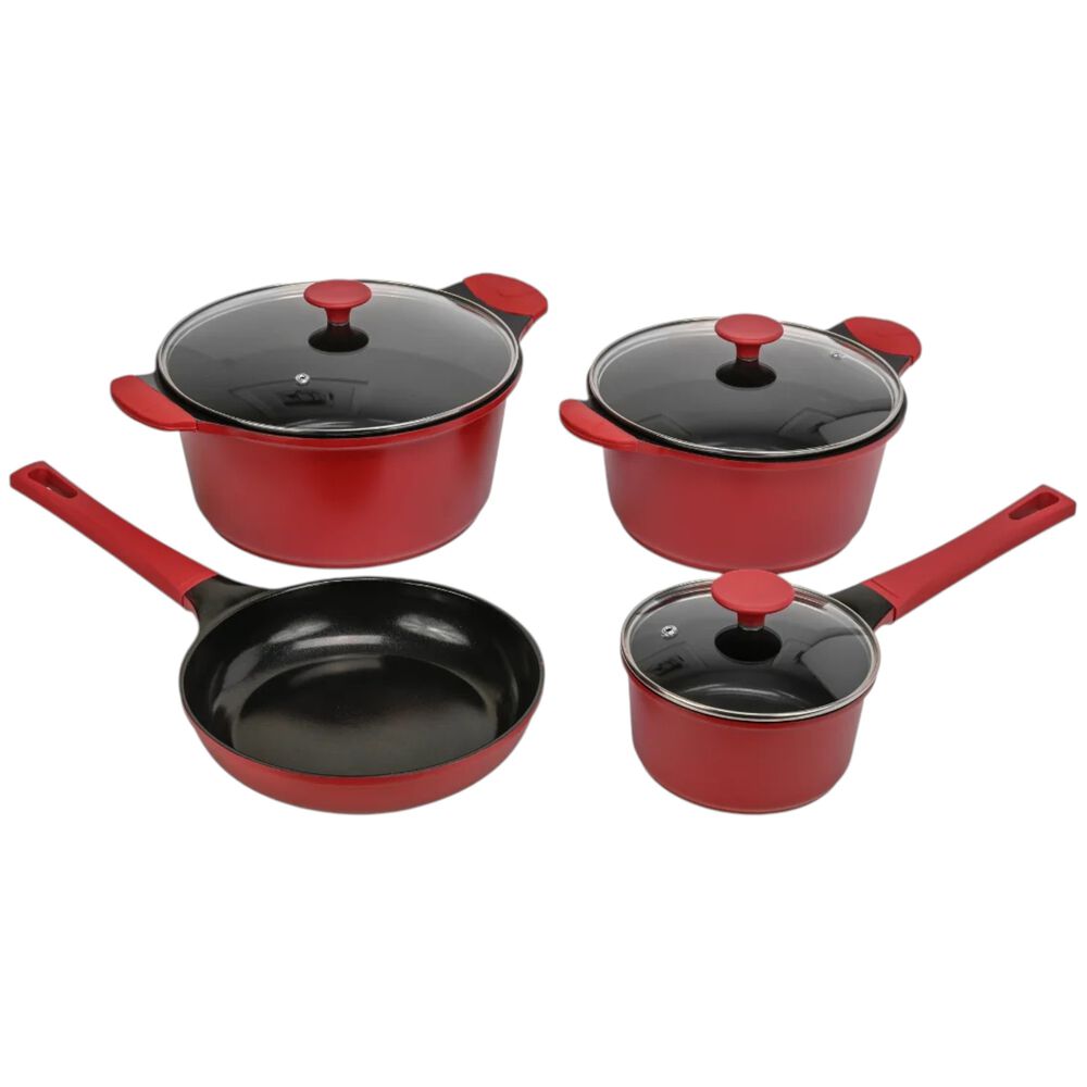 Pack Bater&iacute;a De Cocina Profesional Kw Berries 7 Piezas Aluminio Fundido image number 0.0