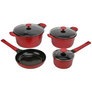 Pack Bater&iacute;a De Cocina Profesional Kw Berries 7 Piezas Aluminio Fundido