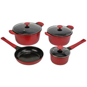 Pack Bater&iacute;a De Cocina Profesional Kw Berries 7 Piezas Aluminio Fundido
