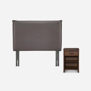 Set De Maderas Rosen Maurice Chocolate / 1.5 Plazas