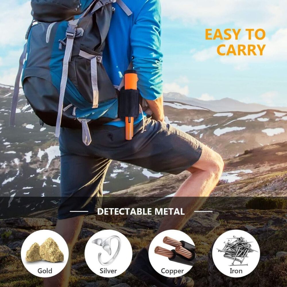 Detector Metales Portátil Mano Resistente Agua 360 Alerta image number 5.0