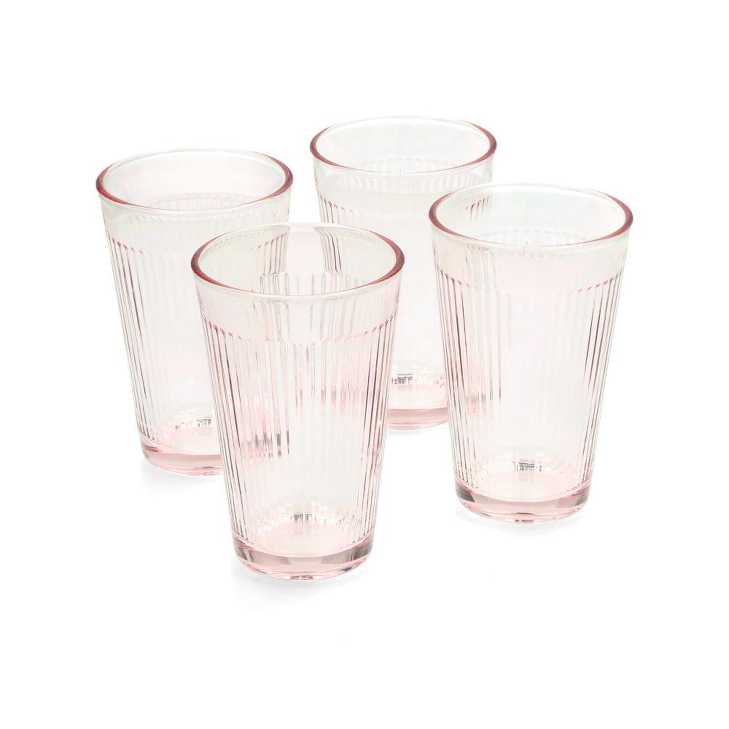 Set De Vasos Azhome Darkrose / 4 Piezas / 420 Ml image number 0.0