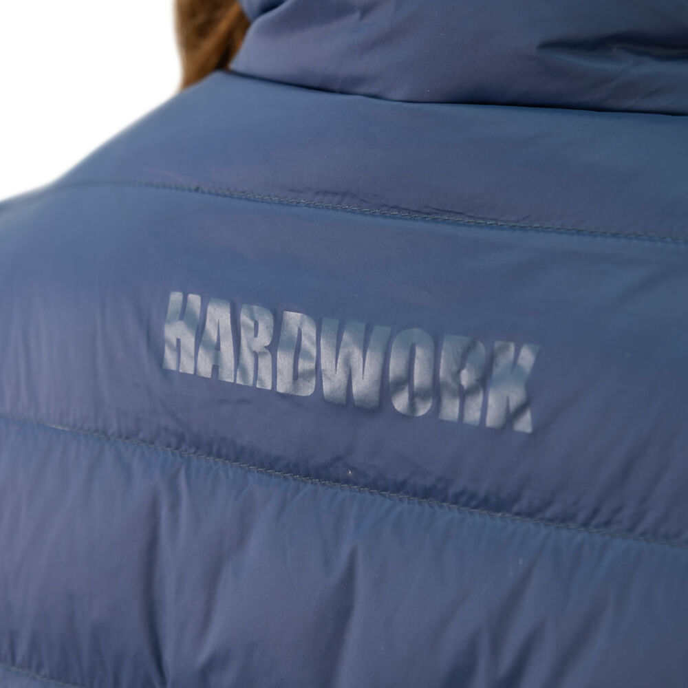 Parka Pluma Hw Pullay Pro Azul Mujer image number 5.0