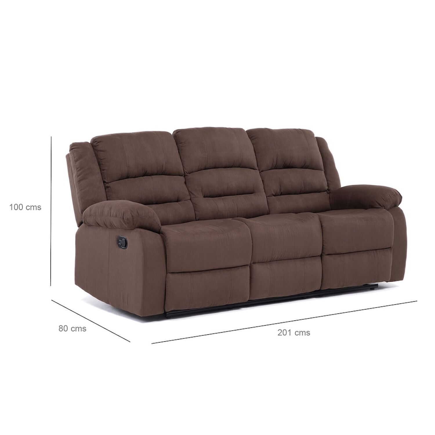 Sof&aacute; 3 Cuerpos Reclinable Martell Daniels 98060s image number 2.0