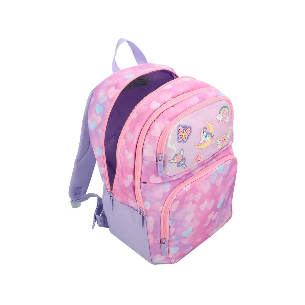 Mochila Xtrem Hopper 2.0 6xt Corazones Rosado image number 3.0