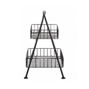 Organizador Multiuso Canastos 2 Niveles Metal