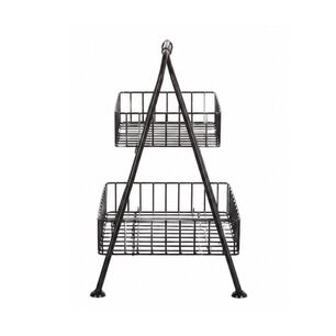 Organizador Multiuso Canastos 2 Niveles Metal