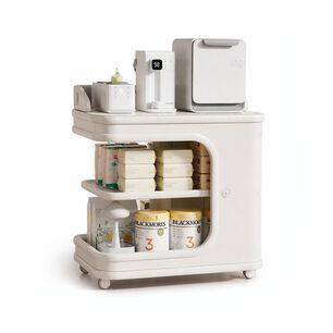 Mesa Mudador De Lactancia Y Armario De Almacenamiento Space