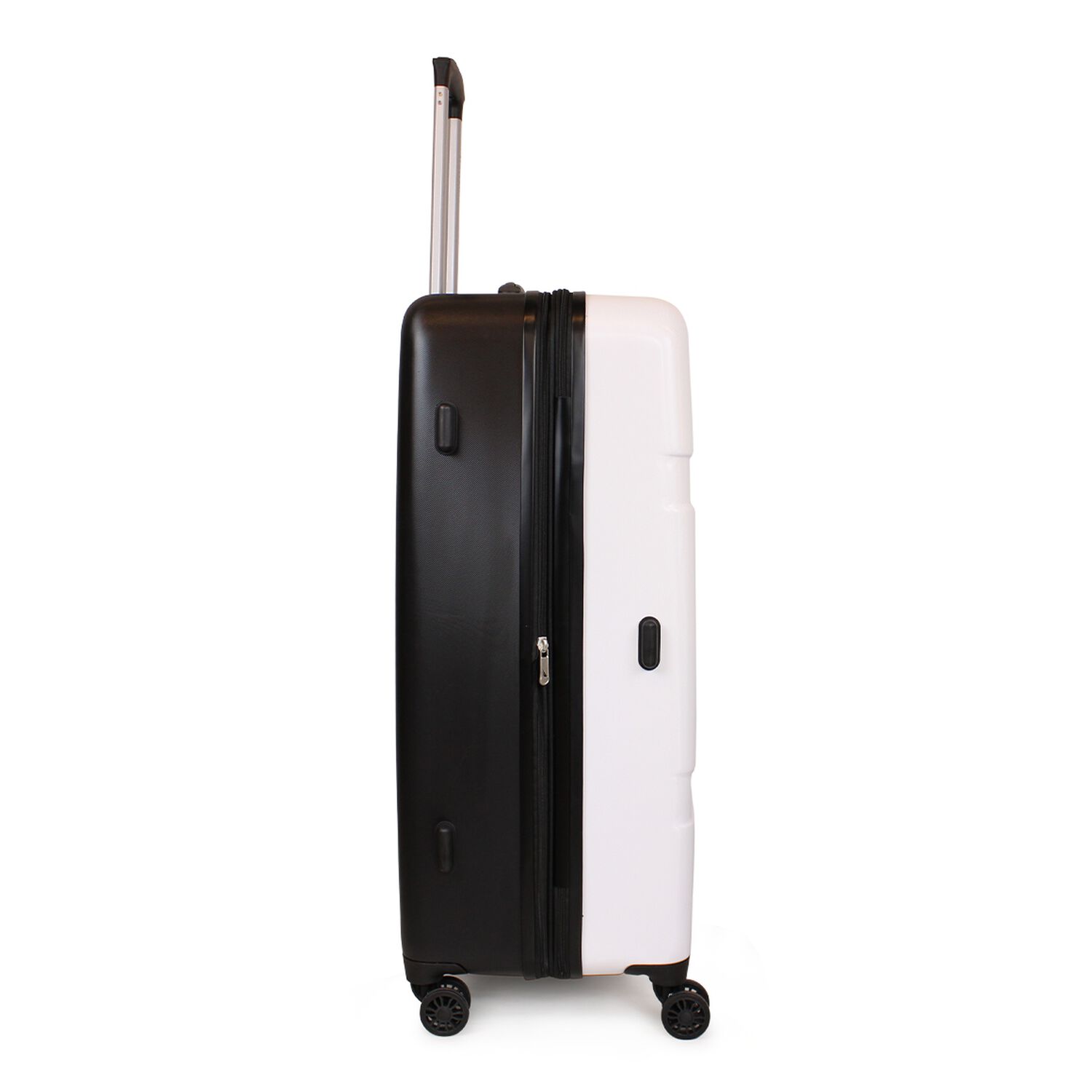 Pack 2 Maletas Bora M+l Blanca-negro Nautica image number 8.0