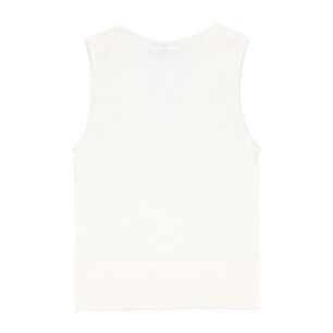 Polera Crop Sin Mangas Cuello V Mujer Kimera