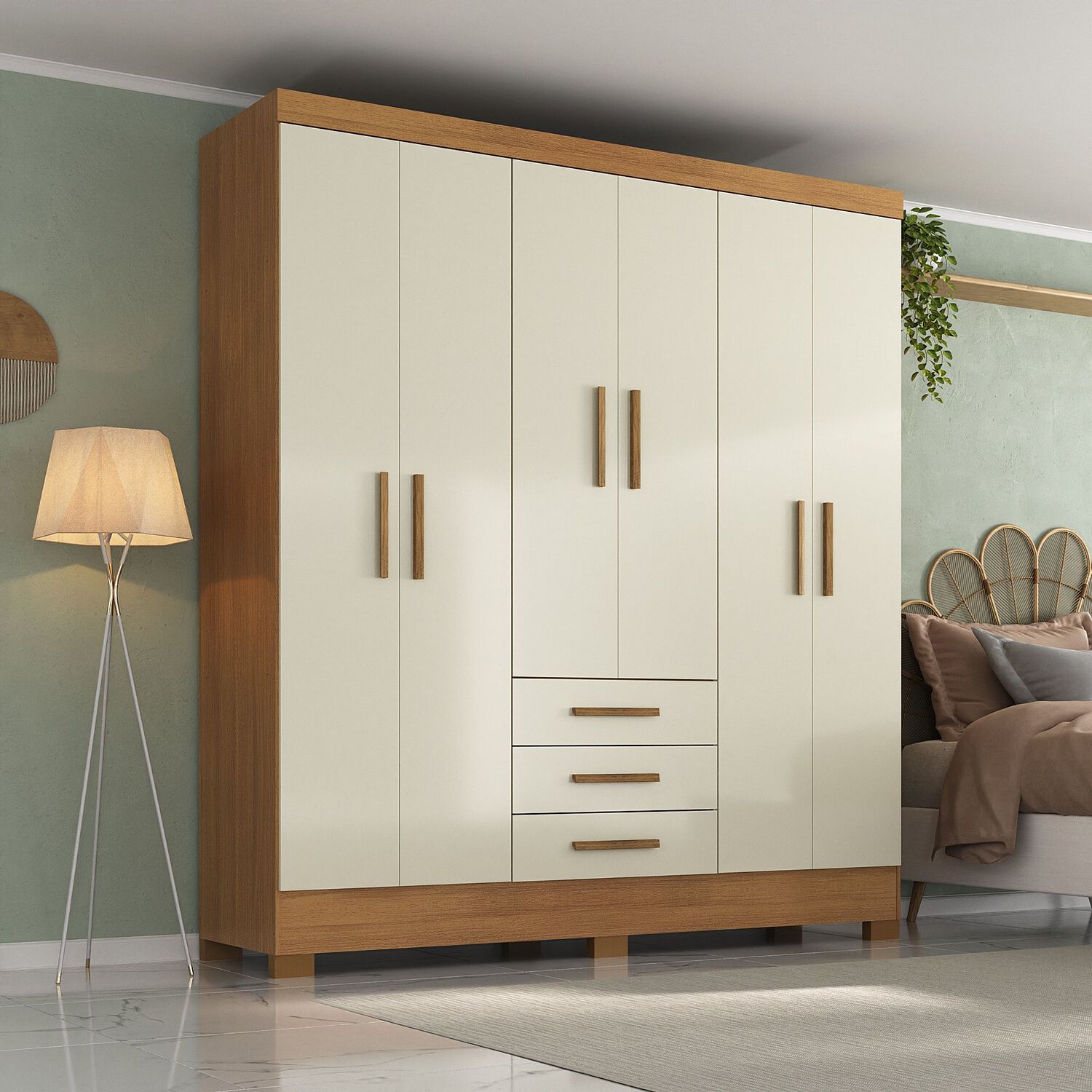 Cl&oacute;set Di Poretti Design Itacare / 6 Puertas / 3 Cajones image number 3.0