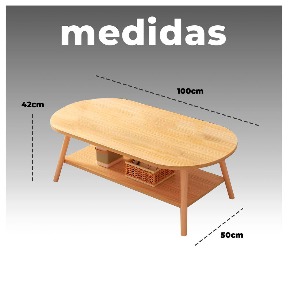 Mesa Para Sala Estilo Escandinavo Decorativa Y Práctica image number 4.0