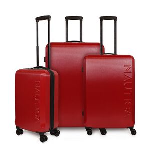 Set 3 Maletas Victory S+m+l Roja Nautica