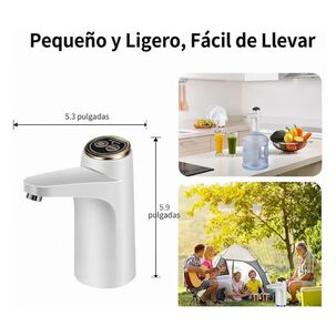 Dispensador Autom&aacute;tico De Agua T&aacute;ctil Inal&aacute;mbrico
