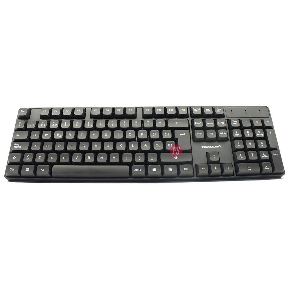 Kit Teclado + Mouse Inalámbrico 2.4g Ergonómico - Ps image number 1.0