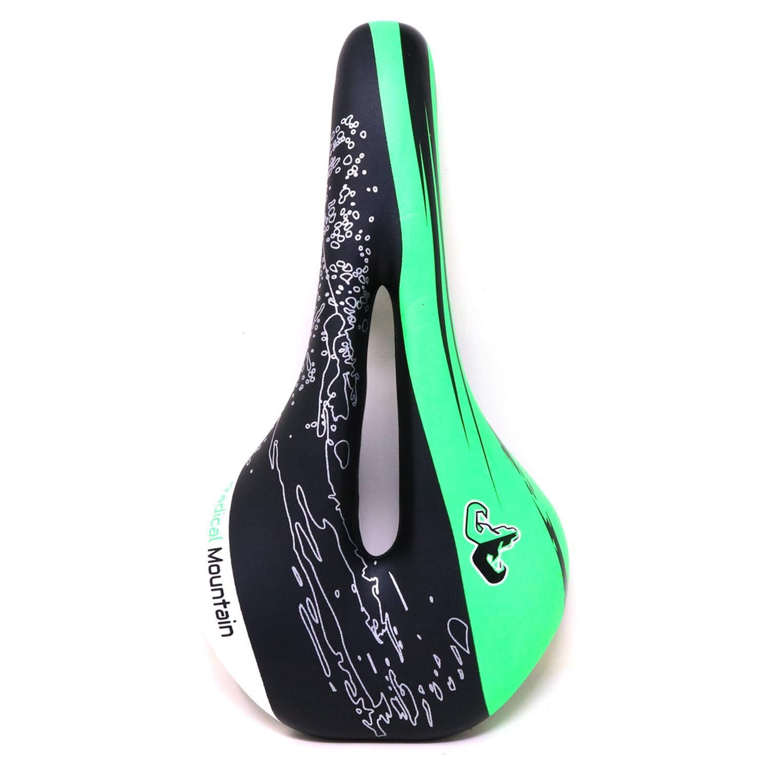 Asiento Mtb Negro/verde Prost Radical Mountain image number 2.0