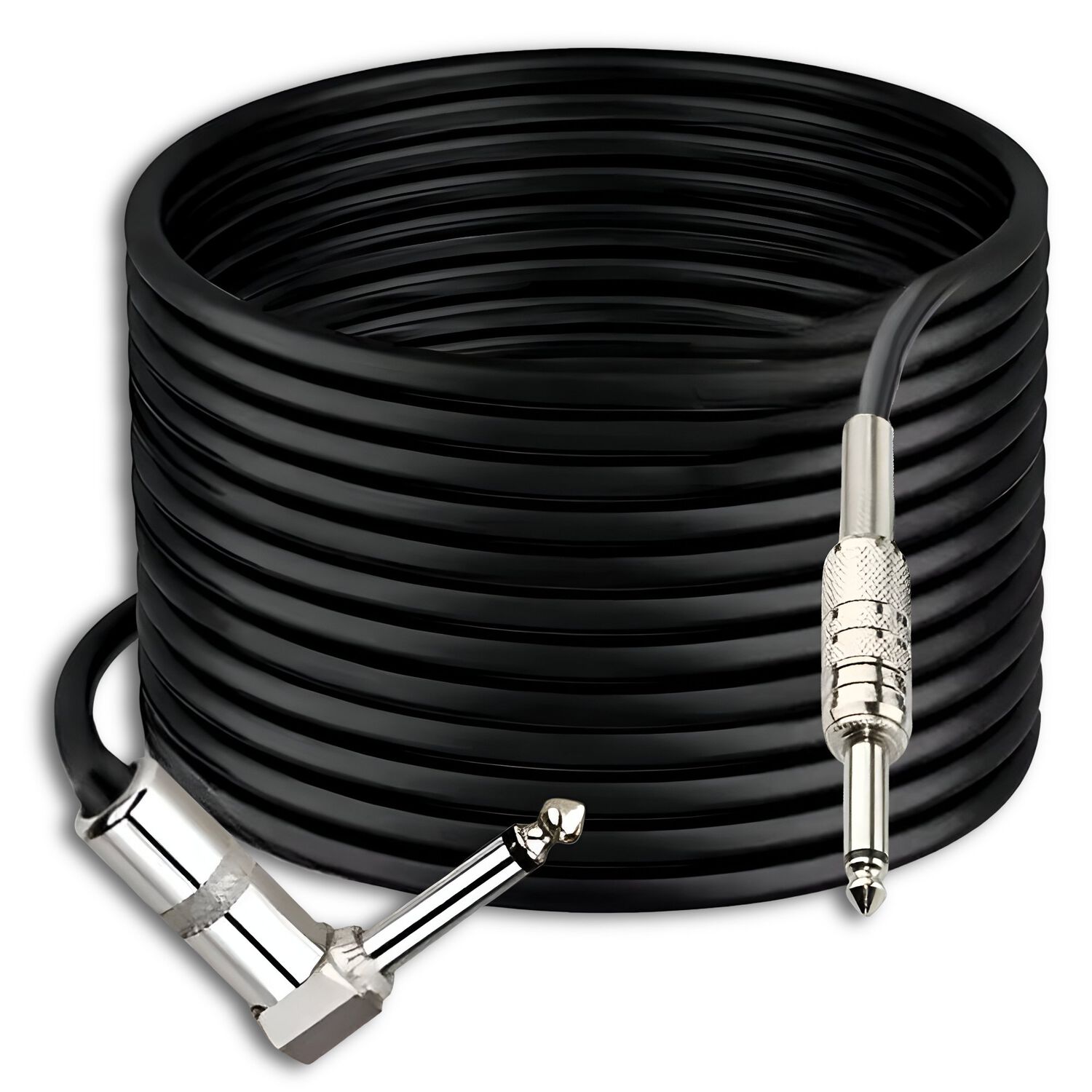 Cable De Audio Jack 6.3mm Macho A 6.3mm Macho 10 Metros En L image number 2.0