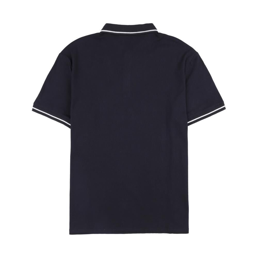 Polera Manga Corta Piqu&eacute; Hombre Az Black image number 1.0