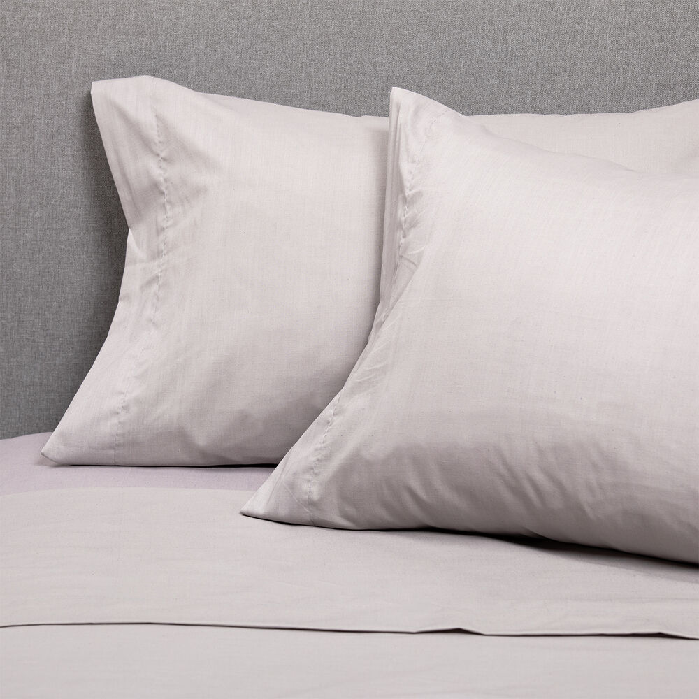 Pack 2 Sabanas Unicolor Arthome Gris + Verde King 144 Hilos image number 6.0