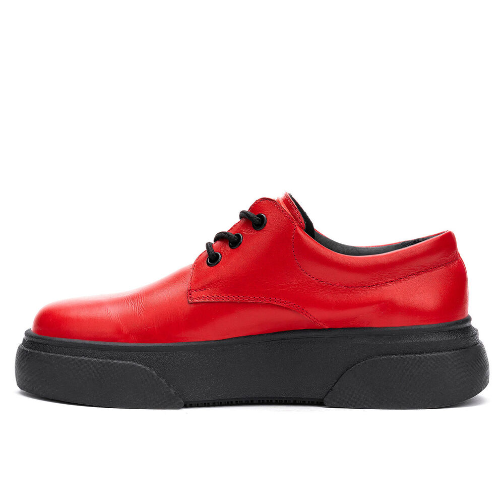 Zapato Cuero Gerda Roja Landazuri image number 1.0