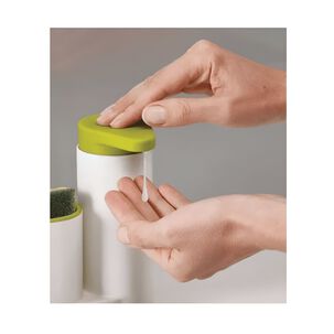 Dispensador Jabón Líquido Lavalozas Con Porta Esponja