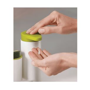 Dispensador Jab&oacute;n L&iacute;quido Lavalozas Con Porta Esponja