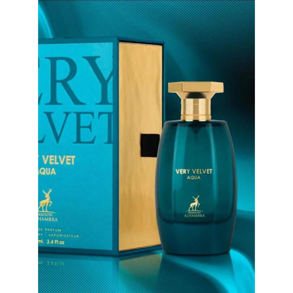 Maison Alhambra Very Velvet Aqua Edp 100ml image number 1.0
