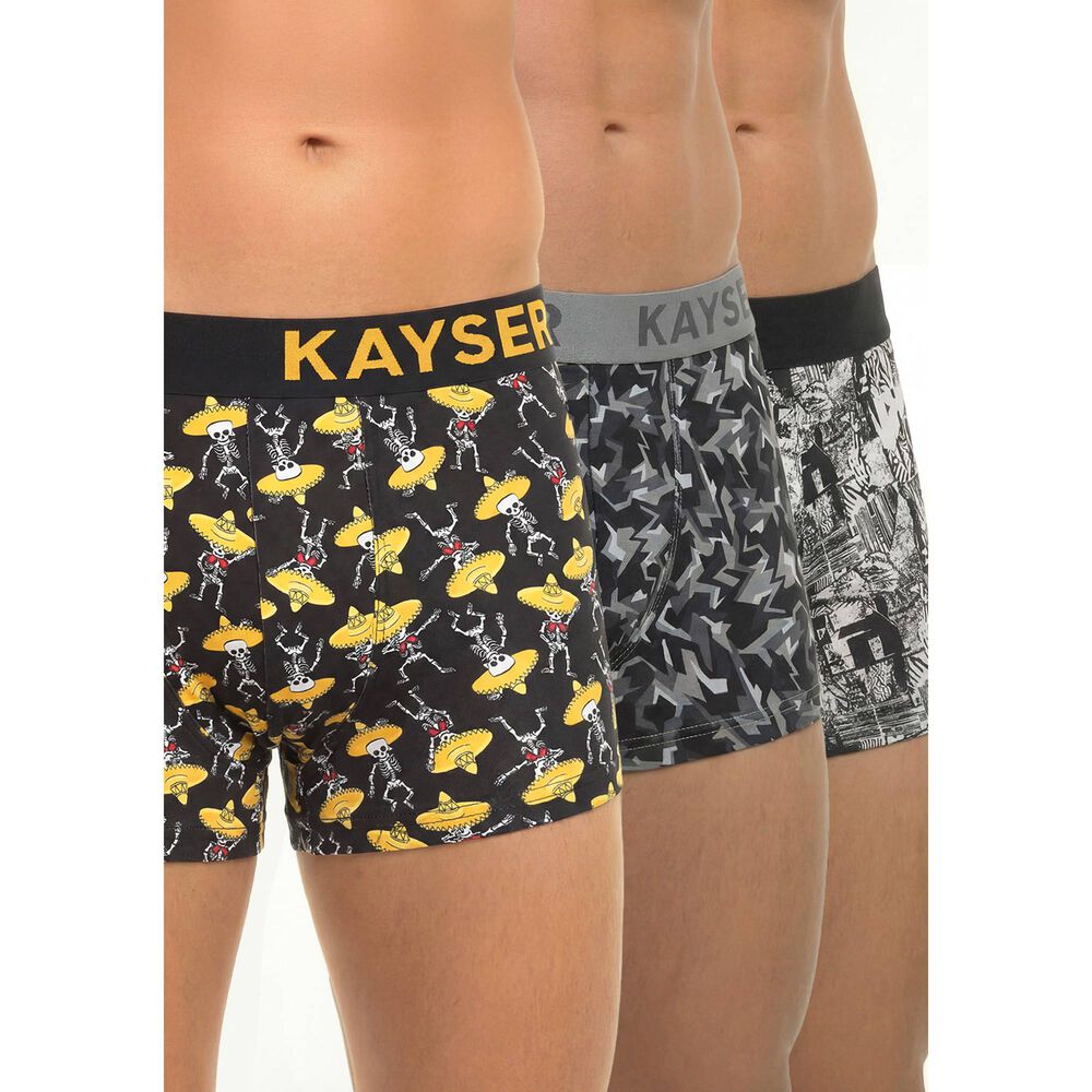 Pack 3 B&oacute;xer Algod&oacute;n P393.273-ama image number 0.0