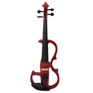 Viol&iacute;n El&eacute;ctrico Livorno 4/4 Rojo Liv-e-41rd