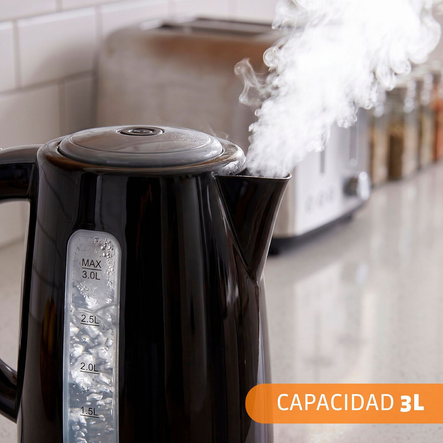 Hervidor Somela HE570 Easyboil Xl / 3 Litros / 2200 Watts image number 6.0