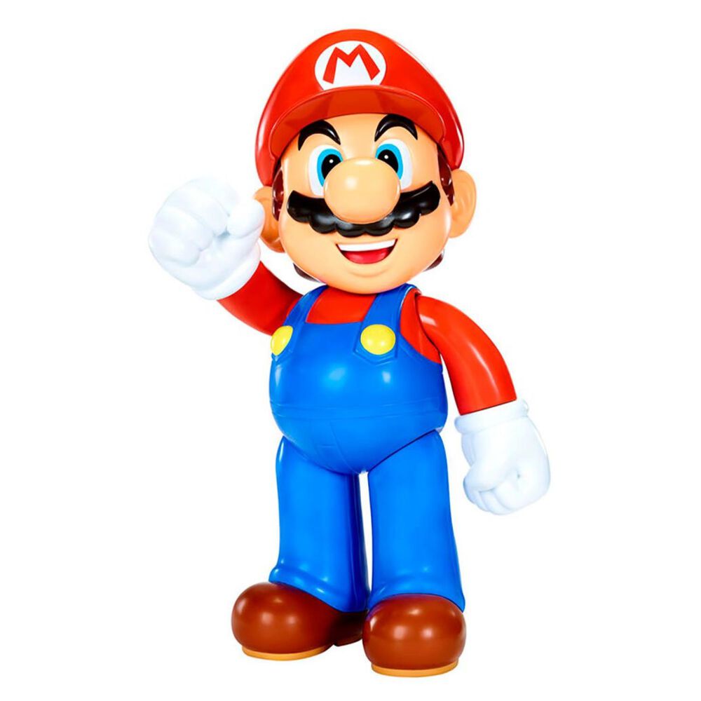 Juguete Figura Grande Super Mario 50cm Azul Rojo image number 1.0