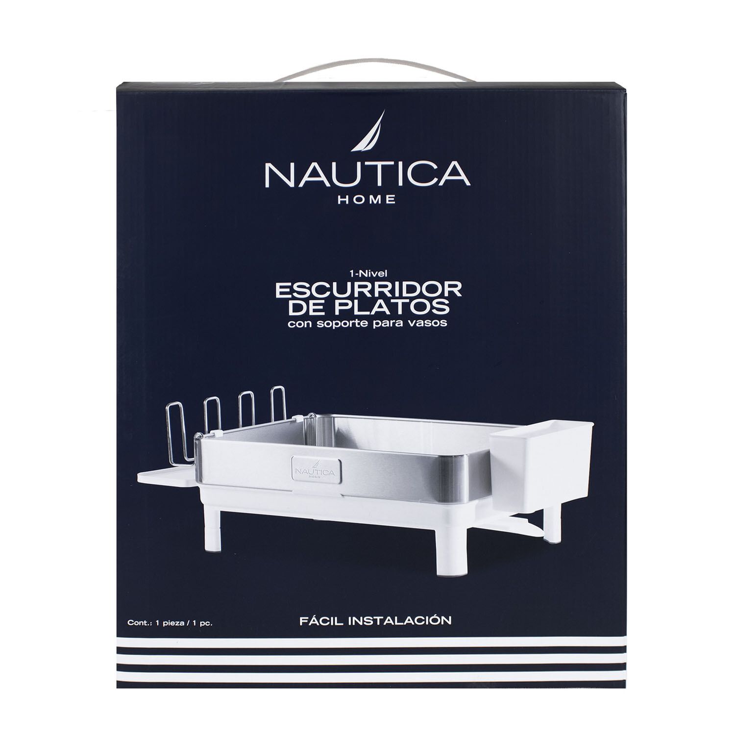 Secaplatos Escurridor De Loza Acero Inoxidable Cocina Nautica Home image number 6.0