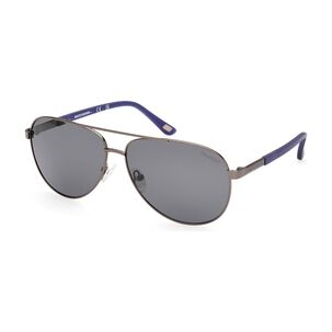 Lentes De Sol Gris Mate Polarizados Skechers