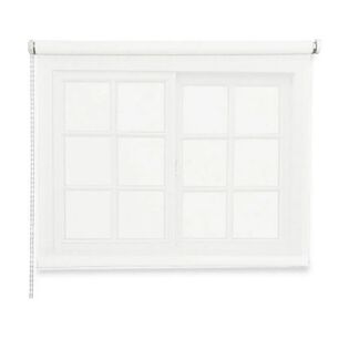 Cortina Roller Rustica Deluxe 60x200 Cm Blanco