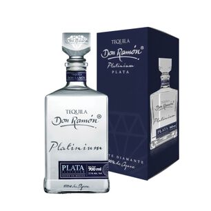 Tequila Don Ram&oacute;n Platinium Plata 750ml