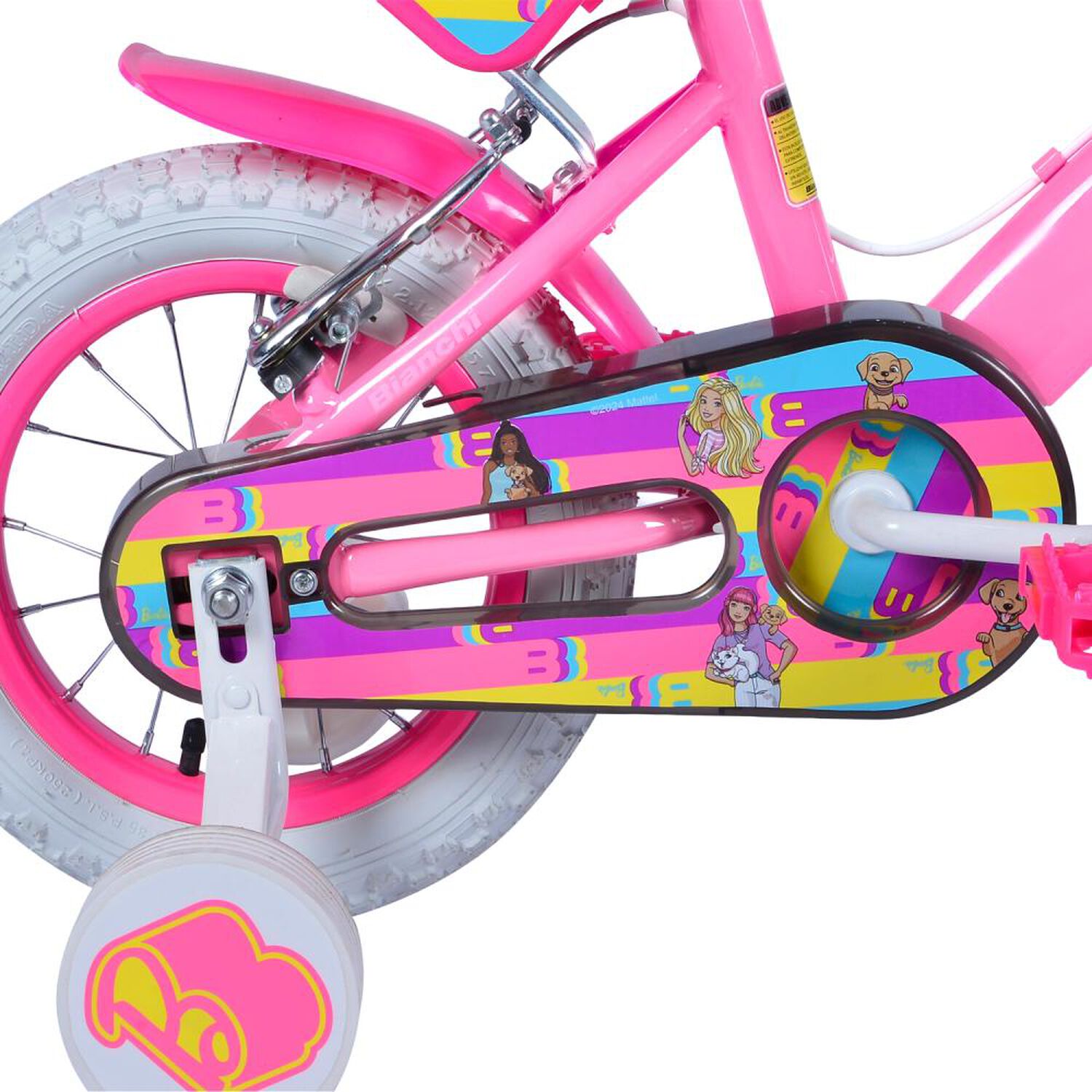 Bicicleta Infantil Bianchi Barbie 12 / Aro 12 image number 4.0